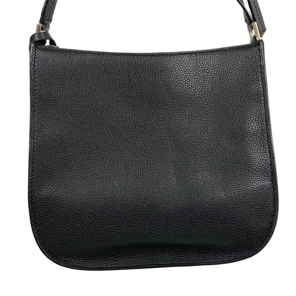 Kate Spade Orchard Street Hemsley Black Pebbled Leather Crossbody With Tassel - Picture 4 of 9